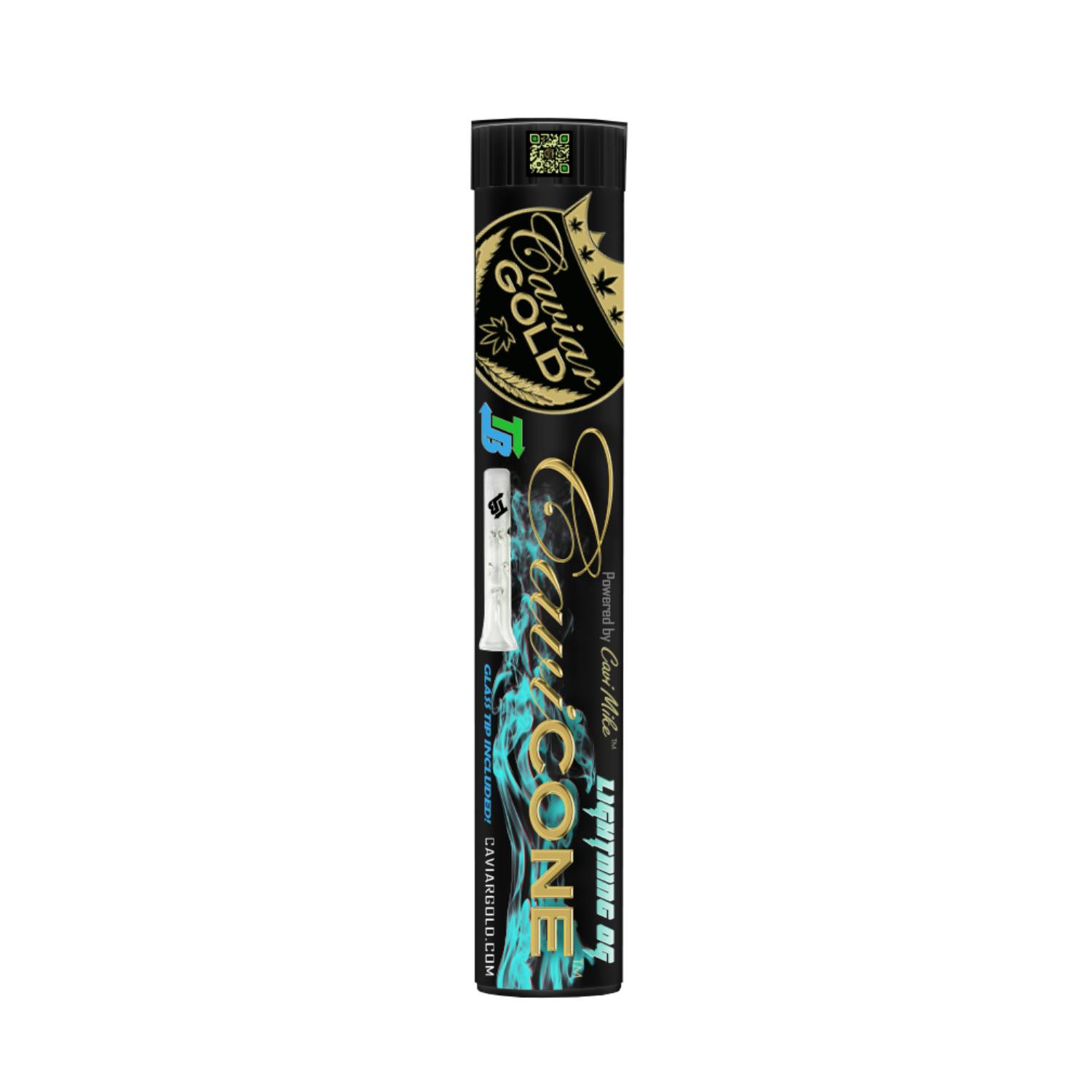 Caviar Gold - Infused Preroll - (1.3g) - **LIGHTNING OG** (2/$20)