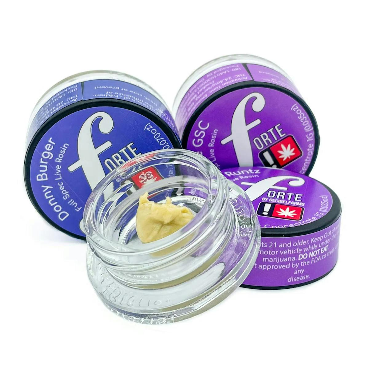 Photo of Forte 2g FORBIDDEN ORCHARD Full Spectrum Live Rosin