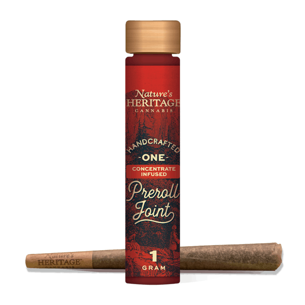 Lamb's Bread (S) - 1g Bubble Hash-Infused Pre-roll - Nature's Heritage