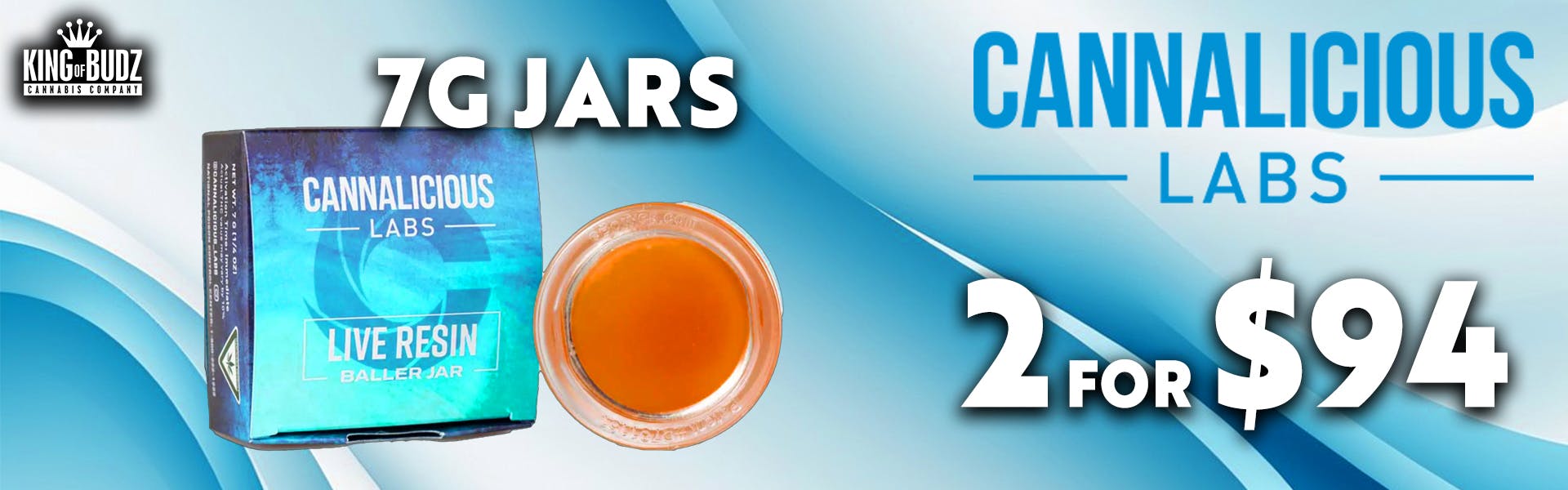 Cannalicious - 7g Baller Jar - 2/$94