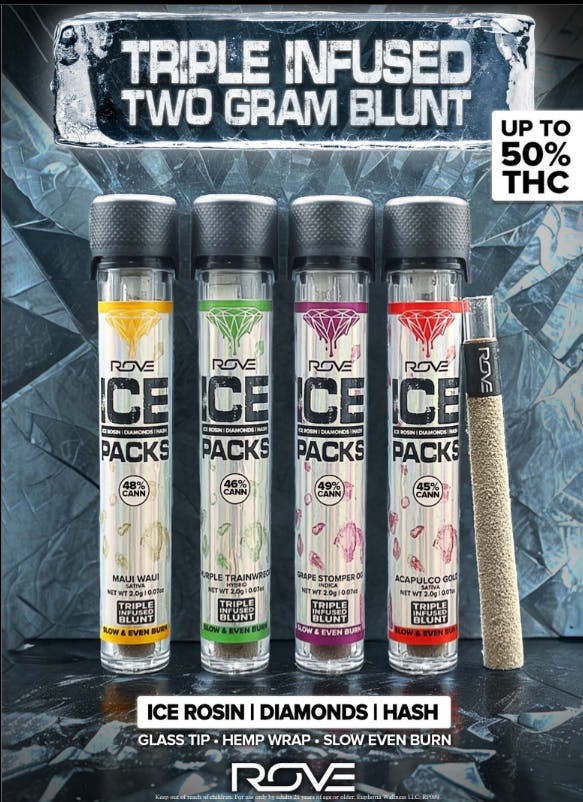 ROVE Maui Waui (S) Ice Packs Infused Blunt 2g | The Dispensary (Decatur)