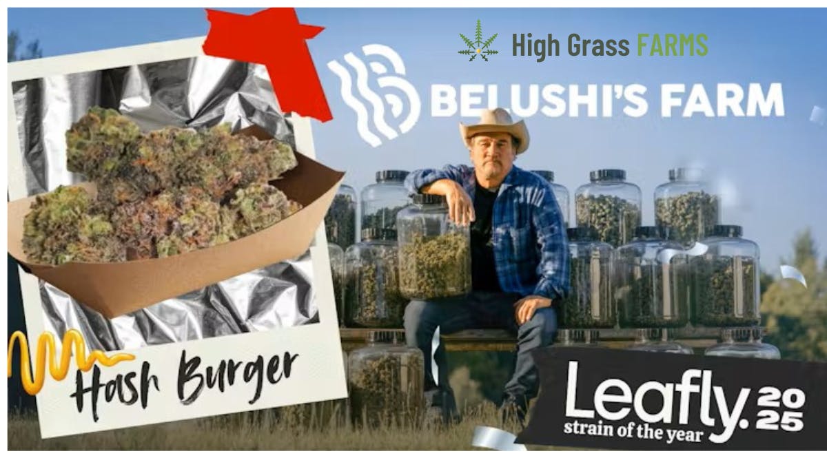 Belushi's Farms award winning Belushi's Farms Hash Burger