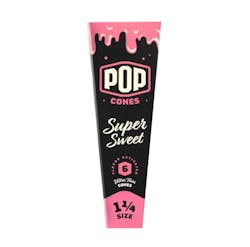 Pop Cones | Super Sweet 1 1/4 Cones - 6pk