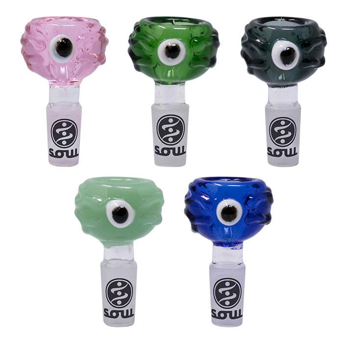 Accessories Glass Bowls Butterfly Eye Ball Lego Head 14MM