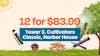 12 1G pre-rolls for $83.99 - Tower 3, Cultivators Classic, Harbor House
