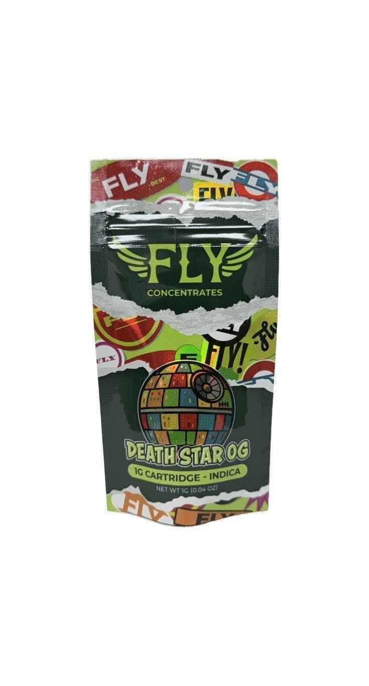 FLY FLY | DEATH STAR OG | CART INDICA — VAPORIZERS