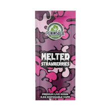 Peninsula - .5g Live Rosin Disposable - Melted Strawberries