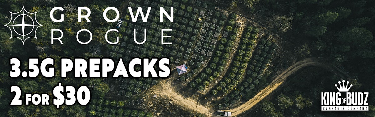 Grown Rogue 3.5g Prepack 2/$30