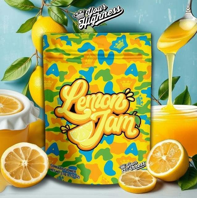 Product Lemon Jam - Lemon Pastries | Flower | 3.5g