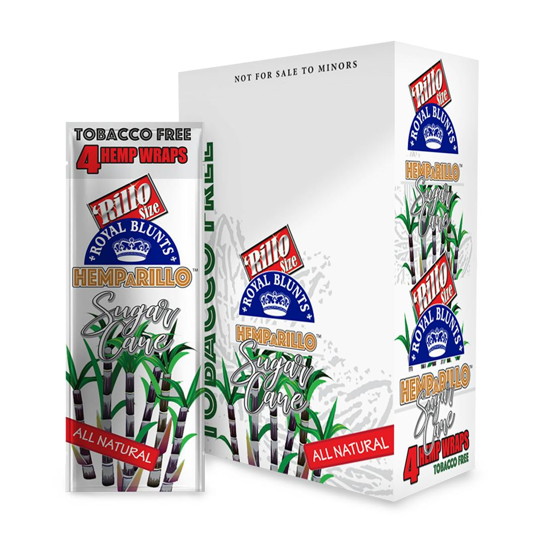 Hemparillo Wraps - 4pk Hemp Wraps - **SUGAR CANE**