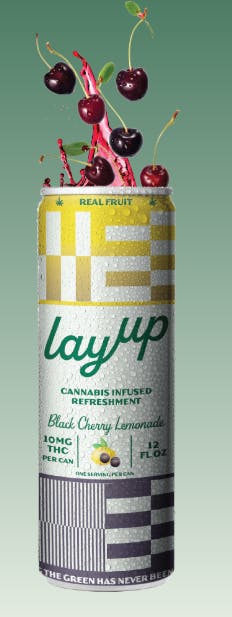 Black Cherry Lemonade | 10mg | Infused Refreshment | Single can | Layup