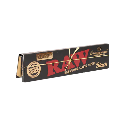 RAW | BLACK CLASSIC ROLLING PAPERS | KING SIZE SLIM-active
