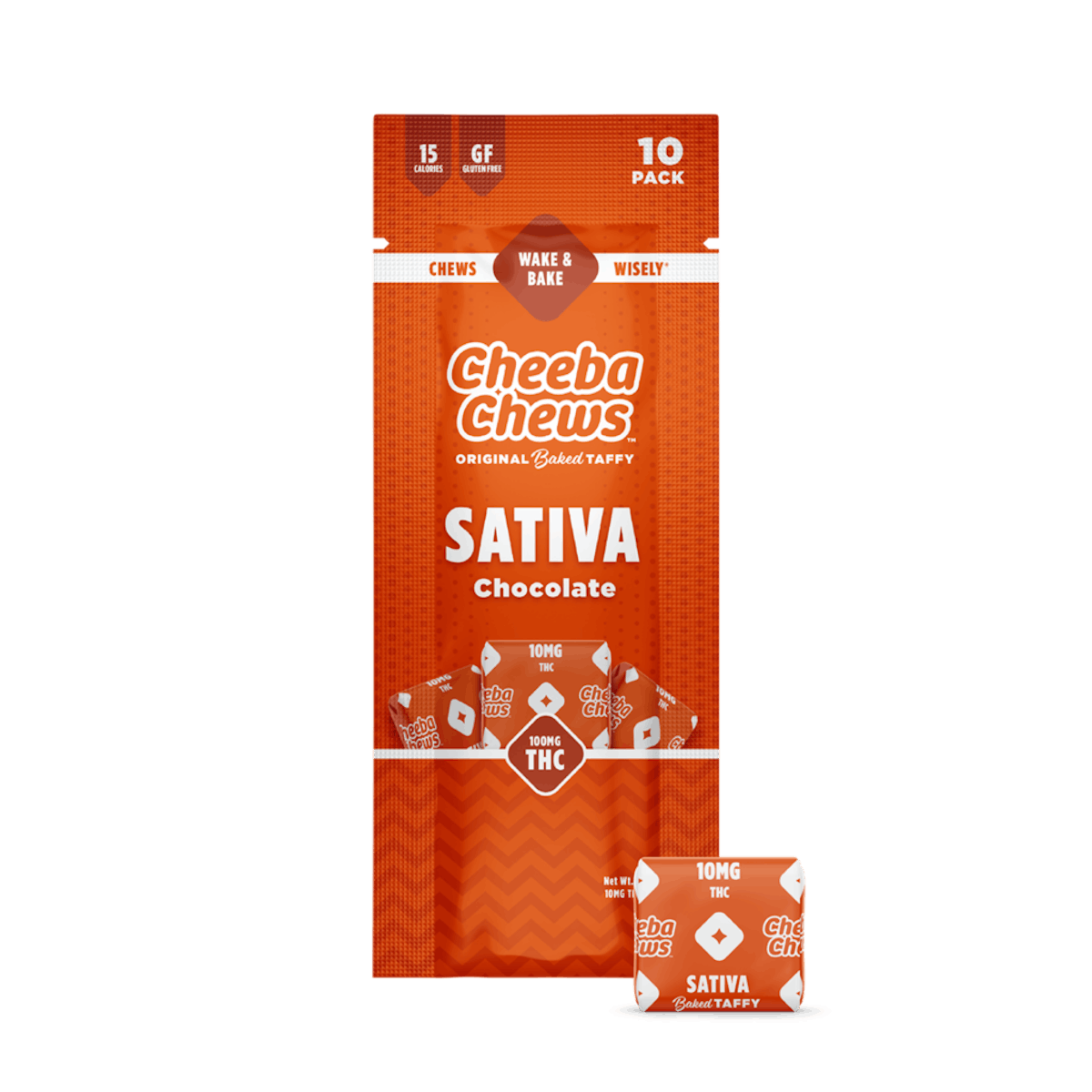 Image of Sativa Chocolate | 100mg 10pk Chews