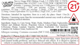 Guap Melon Crash CBN THC 1:2