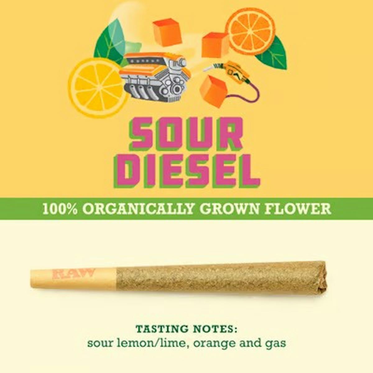 Photo of Sour Diesel | Organic Pre-Roll | 1g