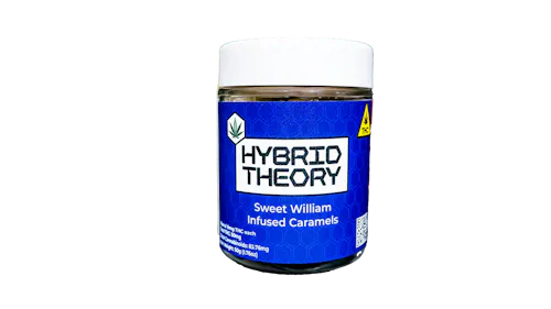 Hybrid Theory | Sweet William Infused Caramels | Edible | 10 pk | 80mg-1