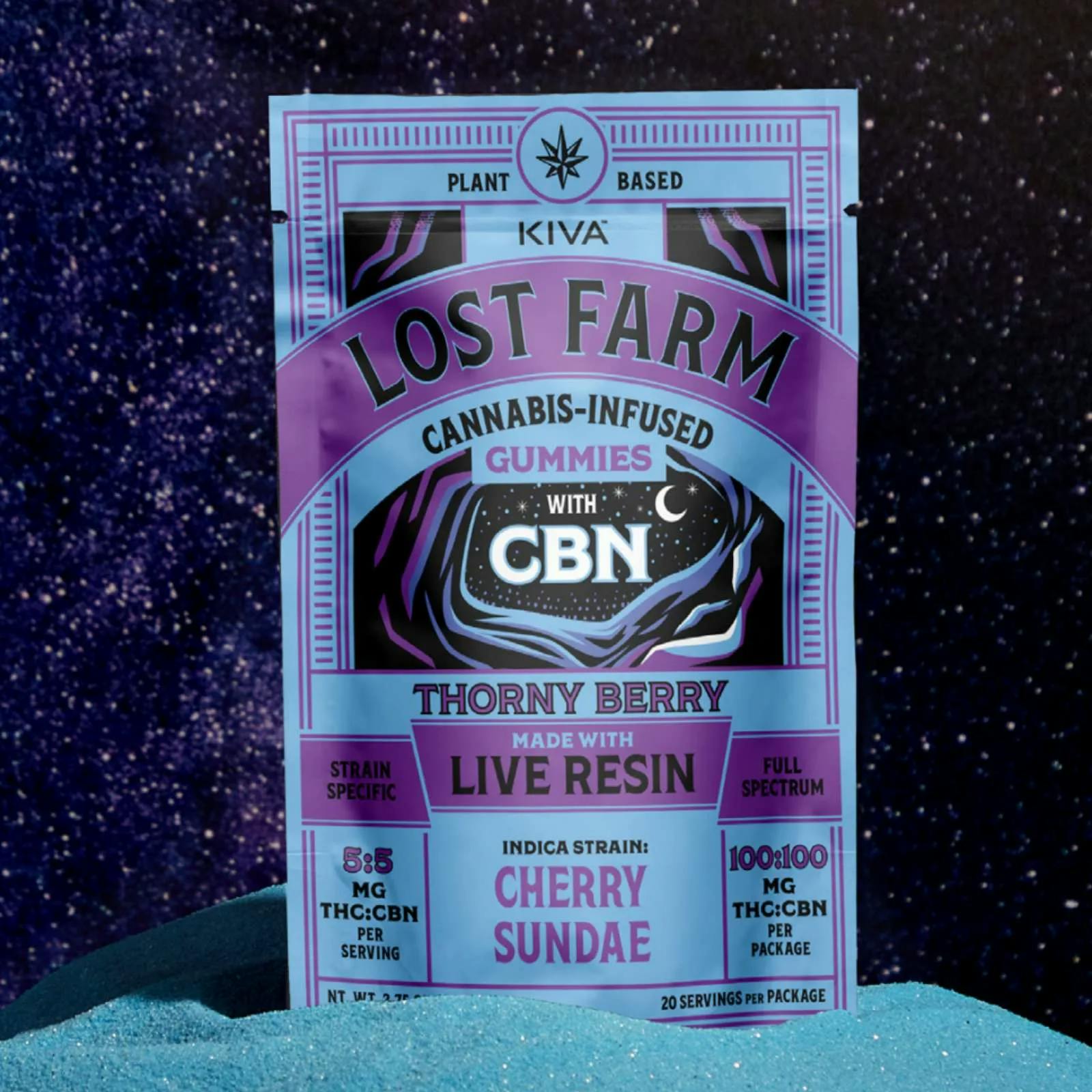 Lost Farm Thorny Berry Live Rosin Gummies 100mg