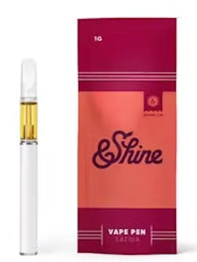 &Shine Disposable Sour Tangie 1g (sativa, disposables)