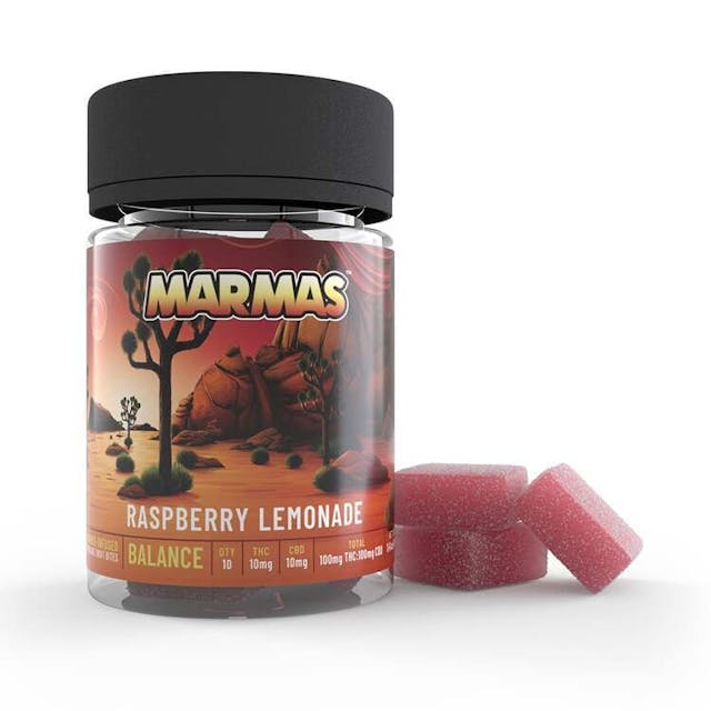 10mg CBD + 10mg THC per marmalade candy. Marmas are a marmalade fruit bite unlike any other on the market. Famous for their unique texture that is both tender and satisfying, these bites deliver with just the right amount of sweetness. As opposed to traditional gummies, Marmas do not contain gelatin, making them a guilt-free vegan option!