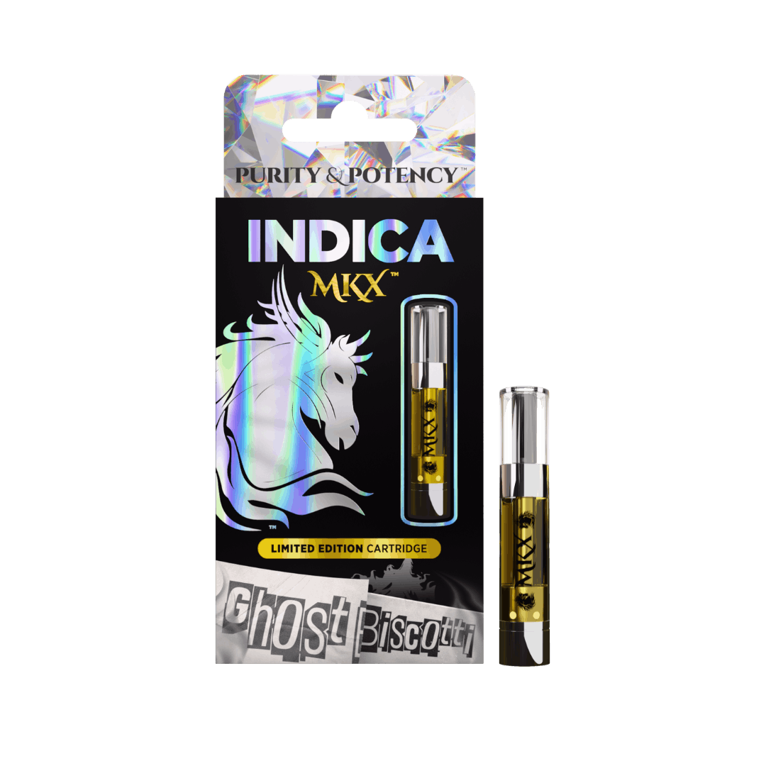 MKX 1 Gram 510 Thread Carts *LIMITED EDITION* - Ghost Biscotti (Indica)
