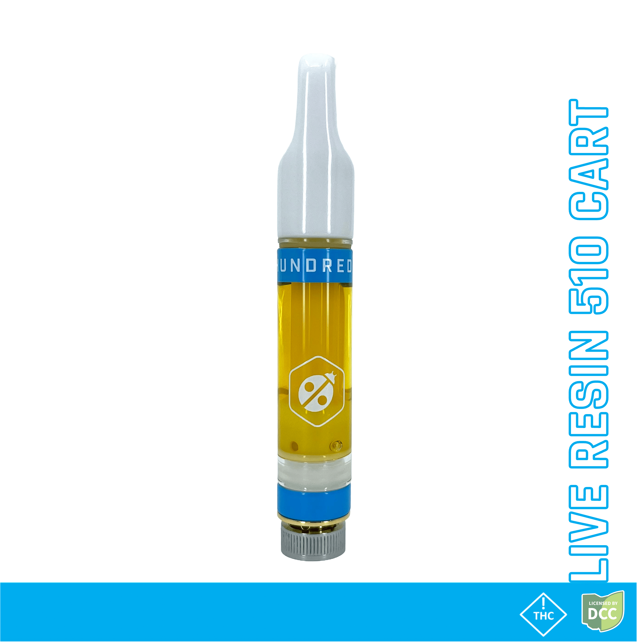 Hundred Percent Labs Coupe De Ville - Live Resin Ceramic Cartridge