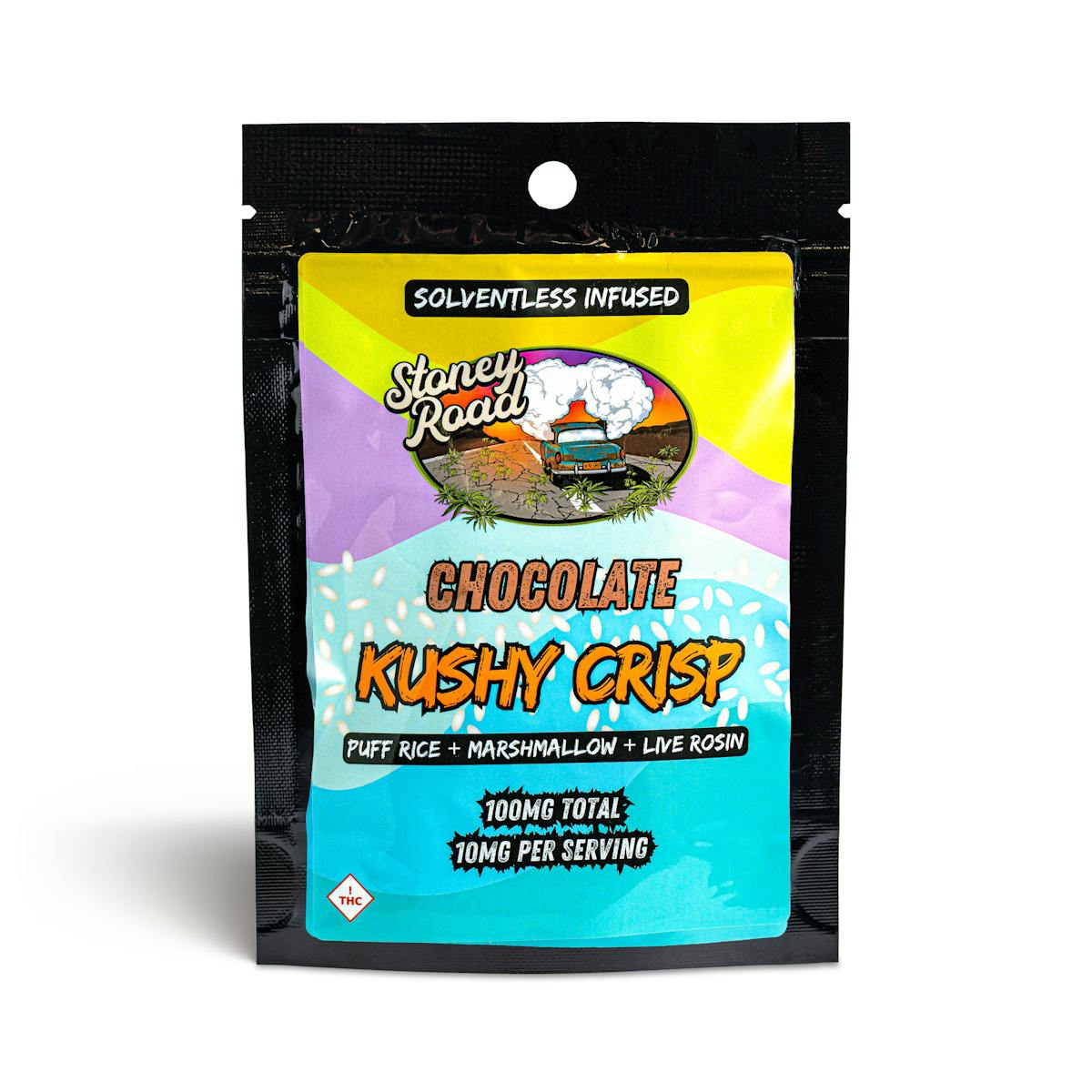 Photo of Chocolate Kushy Crisp Bar – 100mg