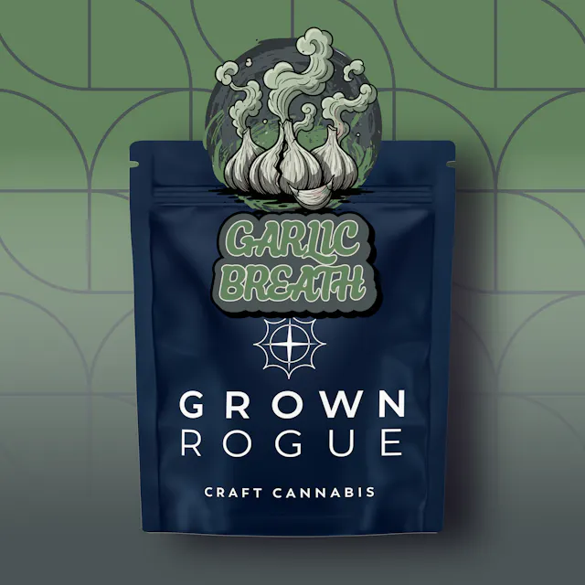 Grown Rogue Flower Garlic Breath 3.5g (indica hybrid)