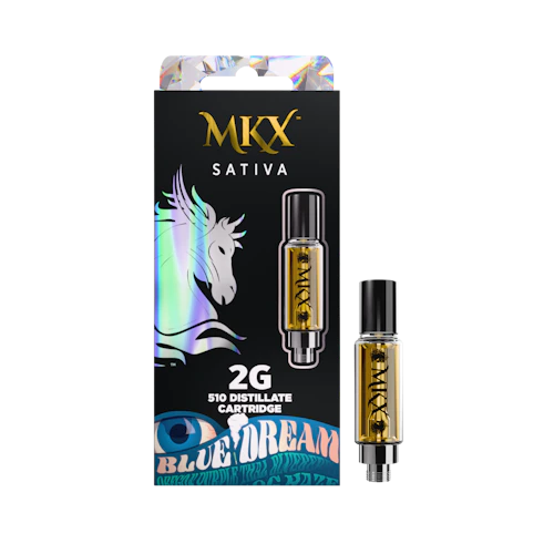 MKX 2 Gram 510 Thread Carts - Blue Dream 2g 510 Thread - Sativa