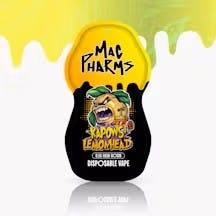 Product: MAC PHARMS | KAPOW LEMON HEAD - LIVE HASH ROSIN DISPOSABLE SATIVA-HYBRID
