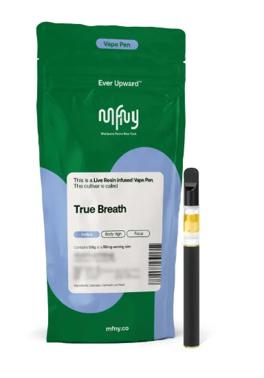 Vape | MFNY | Live Resin Vape Pen | True Breath | .5g