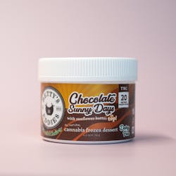 Vegan Chocolate SunButter Ice Cream - Ice Cream 5mg per Serving 20mg Total