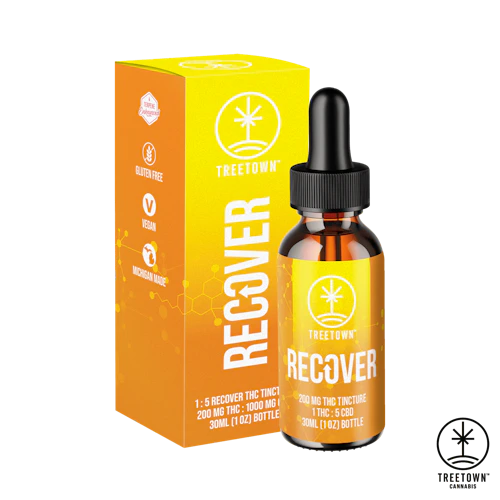 Treetown - 200mg THC : 1000mg CBD - Recover Tincture
