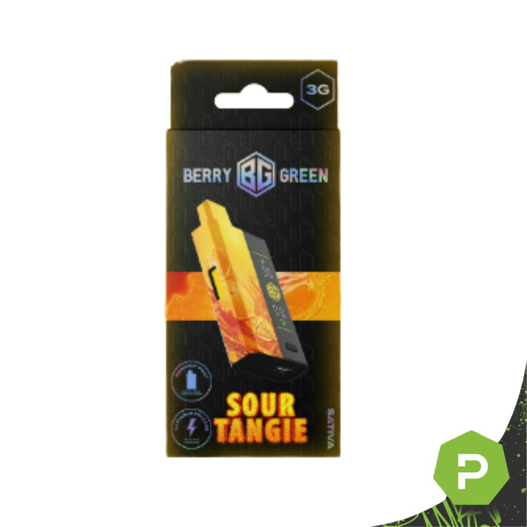Berry Green Berry Green Disposable | Sour Tangie - Puff Cannabis