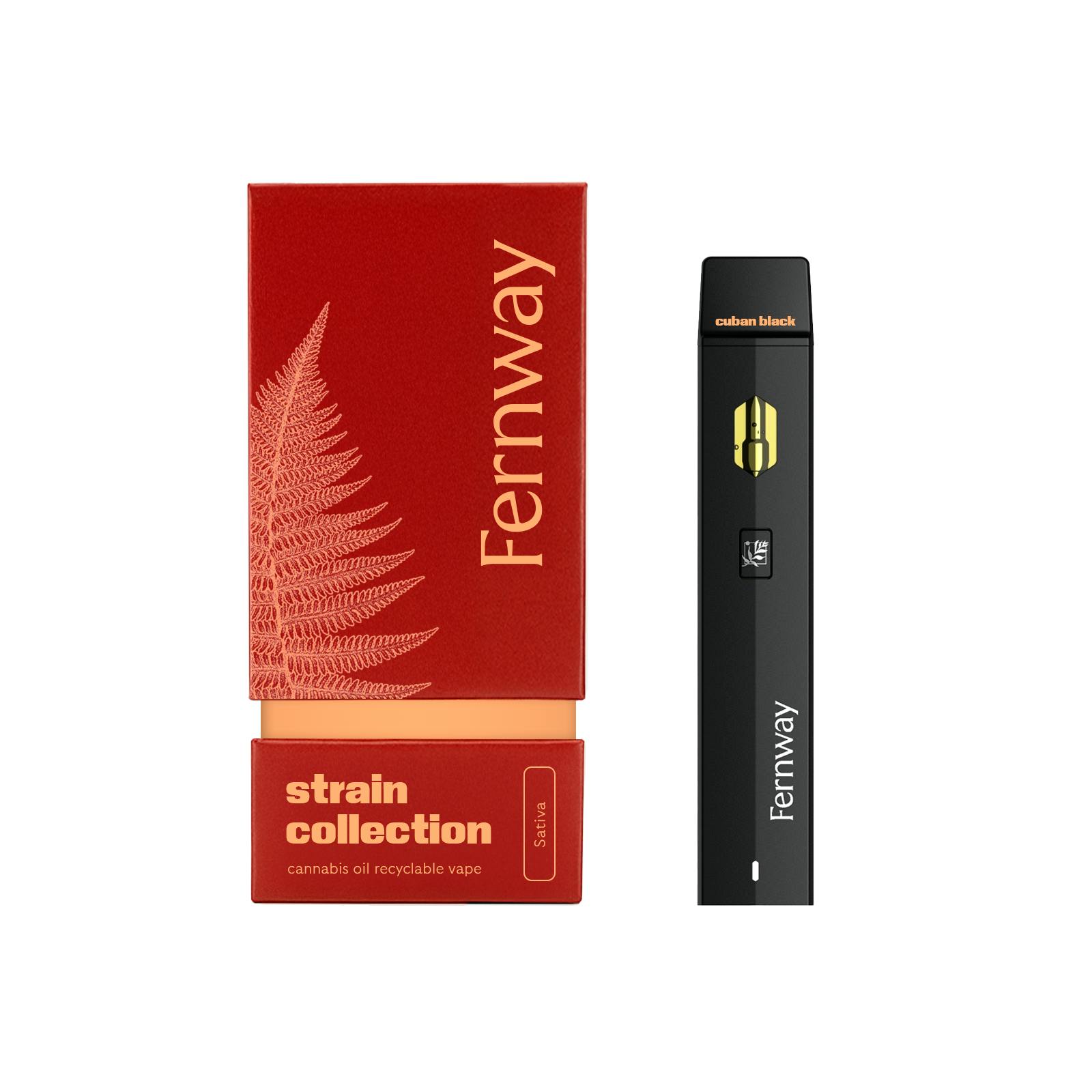 Fernway | Black Haze | Traveler Vape | 1g