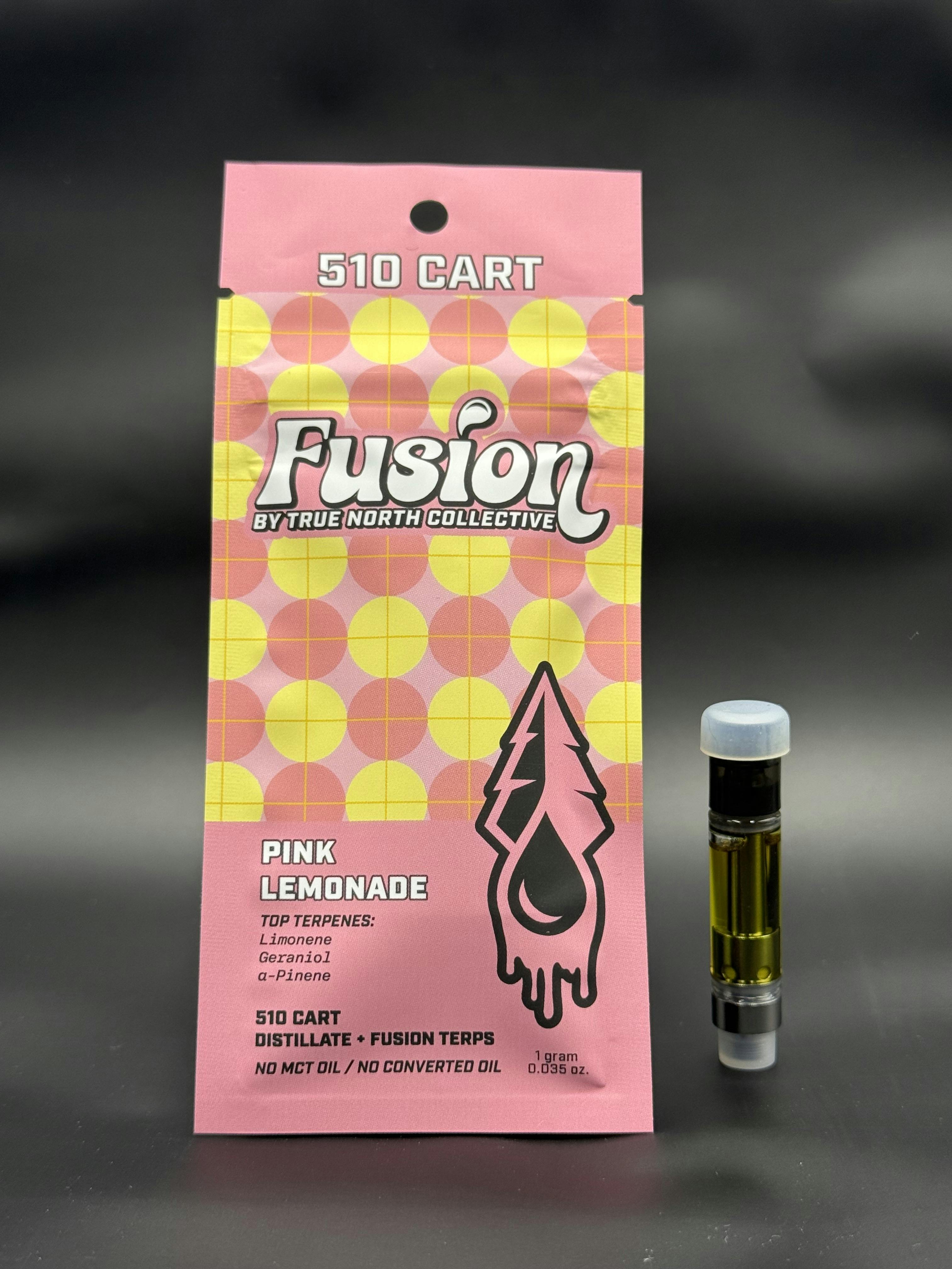 Product: True North Cartridges | Pink Lemonade Fusion Distillate Cartridge | 1g
