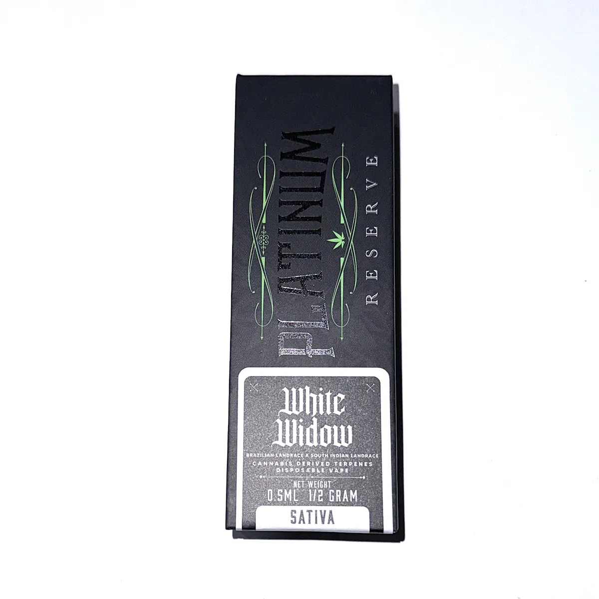 Platinum Reserve Cartridge White Widow 0.5g - Vape Cartridges, Live Resin  Carts & Disposable Vapes | White Plains, NY, Mount Kisco, Valhalla, Mount  Vernon