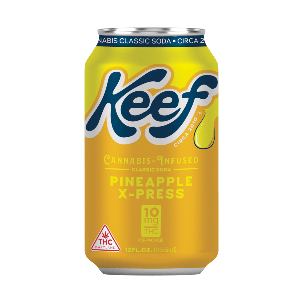 Keef 10mg - Pineapple X Press Carbonated