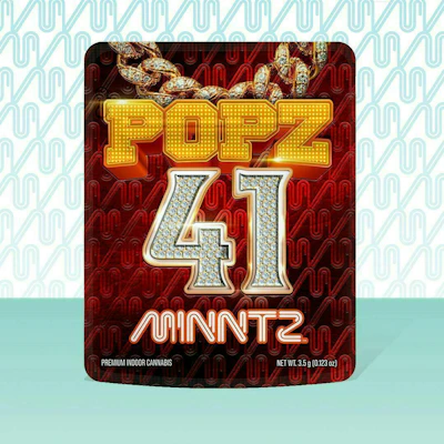 Minntz - 3.5g Prepack - Popz 41 - FLOWER by Minntz at King of Budz
