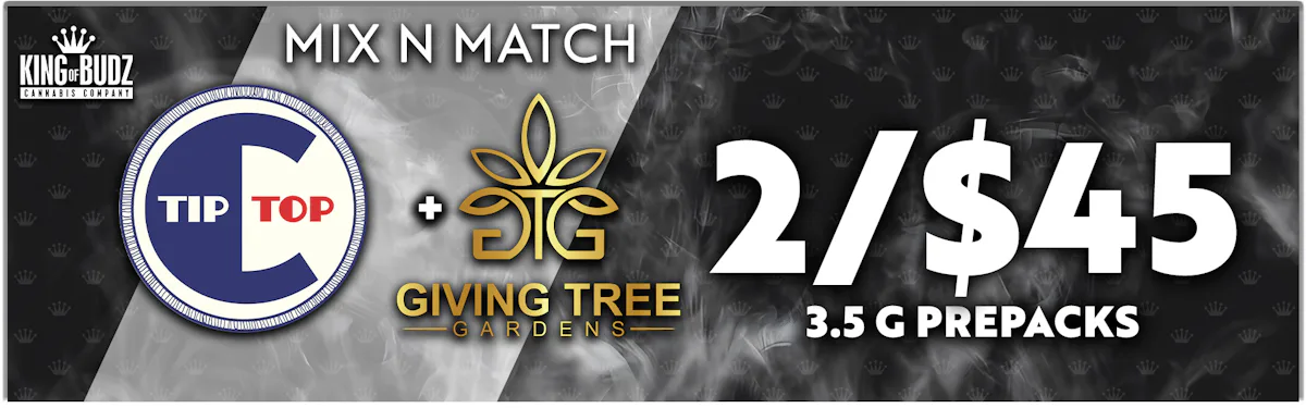 2 FOR $45 3.5G PRE-PACKS