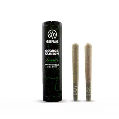 High Peaks | George Clinton | 2pk pre-rolls | 1.5g