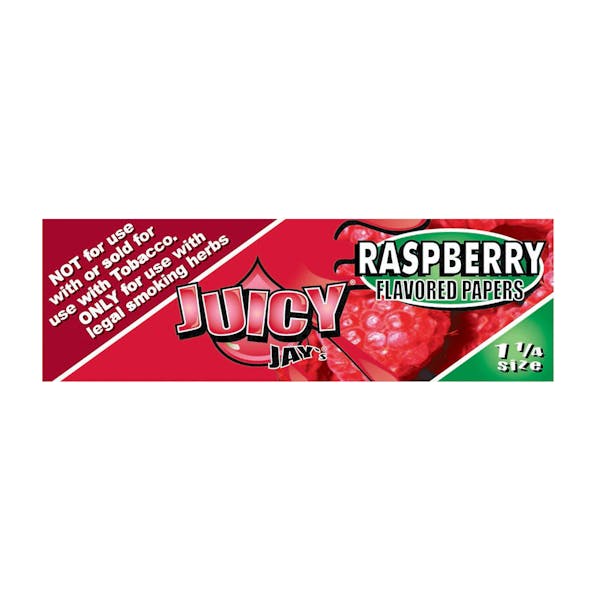 Juicy Jay's - Raspberry - 1 ¼" Rolling Papers