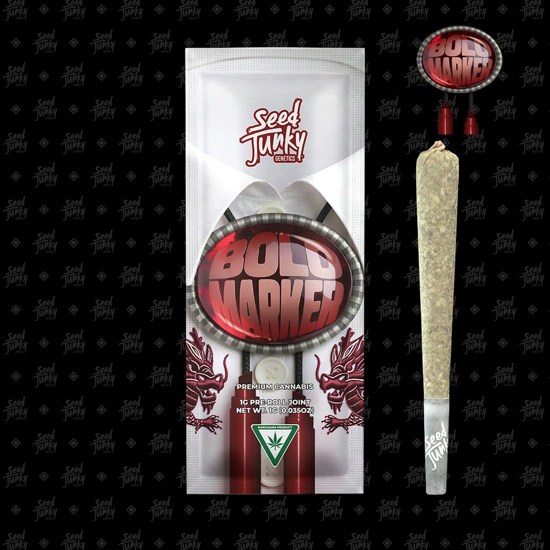 Seed Junky - 1g Preroll - Bolo Marker