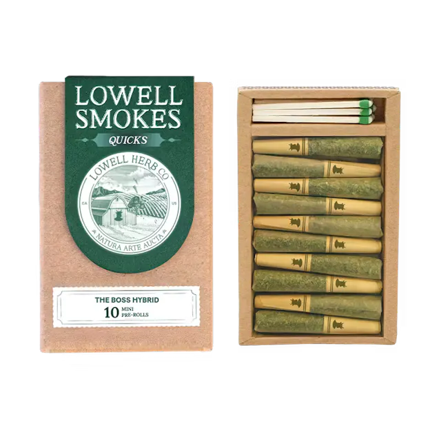 Lowell Herb Co. Pre-Roll Pack The Boss (H) 10pk/3.5g (hybrid, packs)