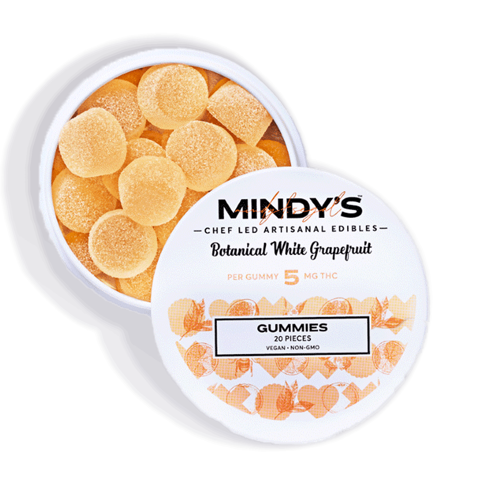 Botanical White Grapefruit Gummy Tin