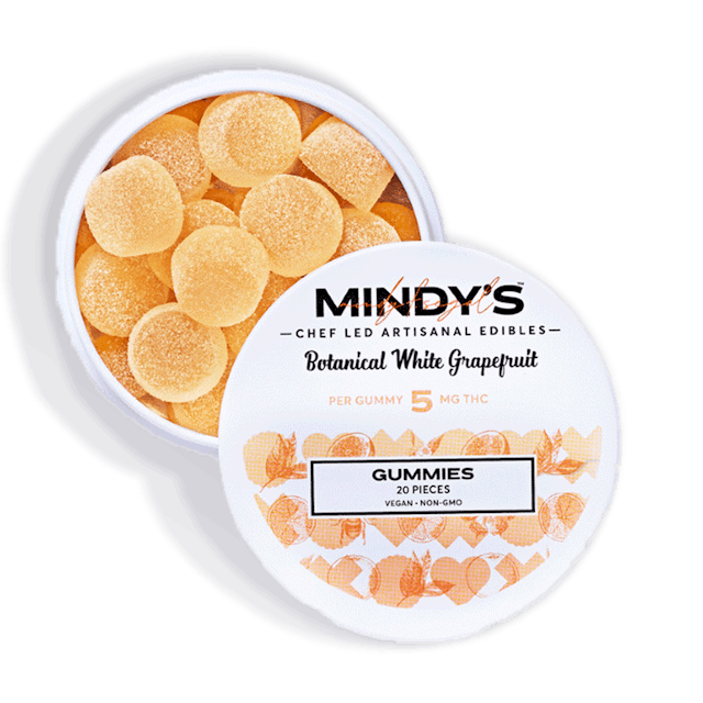 White Grapefruit Gummies (H) - 100mg 20pk - Mindy's - Image 1