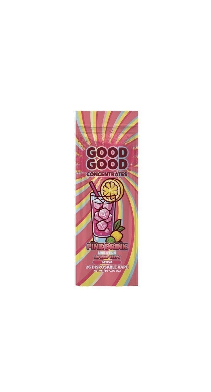 GoodGood GOOD GOOD | PINK DRINK | DISPOSABLE SATIVA — VAPORIZERS