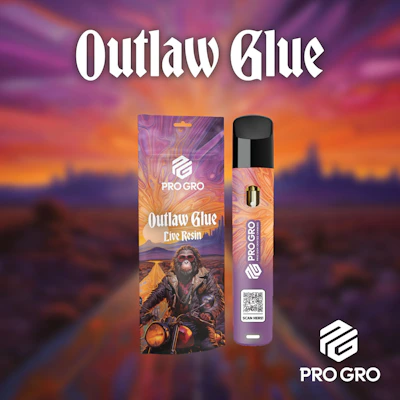 Pro Gro - 1g Live Resin Disposable - Outlaw Glue - DISPOSABLES by Pro Gro at King of Budz