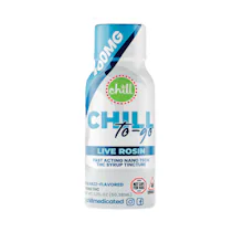 Chill Medicated - 200mg Live Rosin Syrup To-Go - Blue Razz