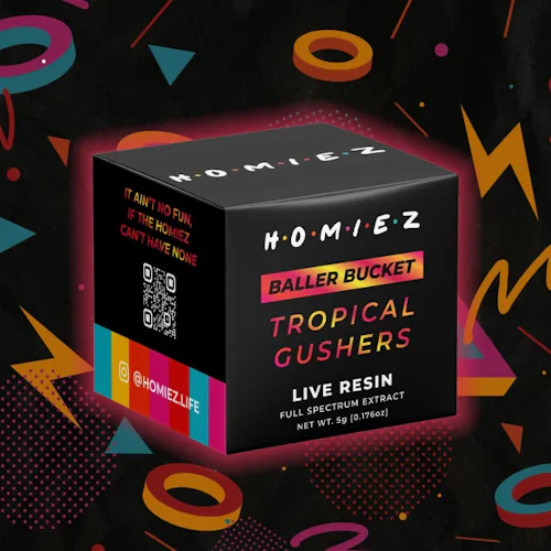 Homiez - 5g Baller Bucket - Tropical Gushers