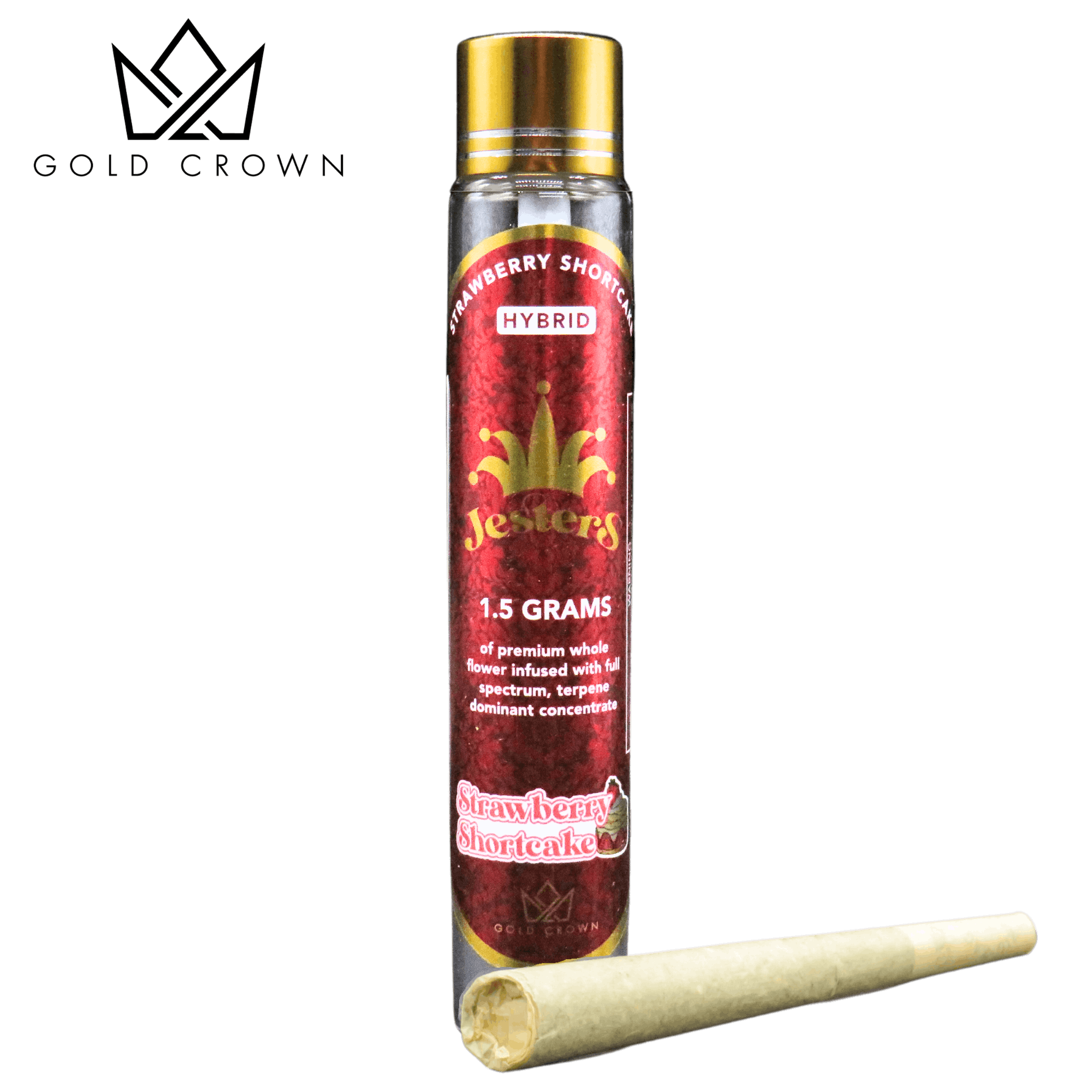 Jesters - 1.5g Infused Preroll - Strawberry Shortcake